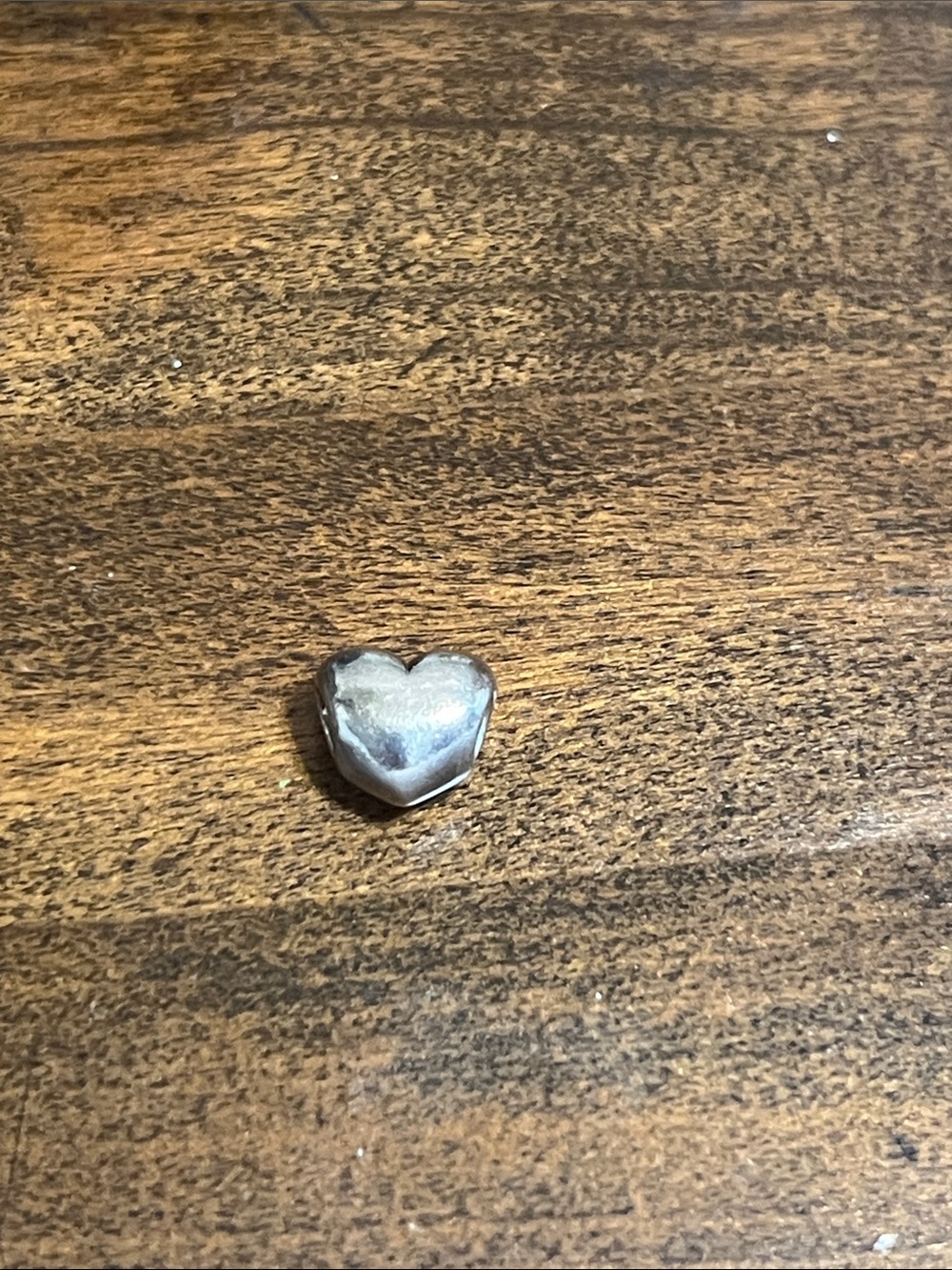 Pandora Silver Heart Charm - Silver